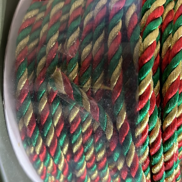 Ribbon corded 55 yds Christmas - Picture 3 of 3